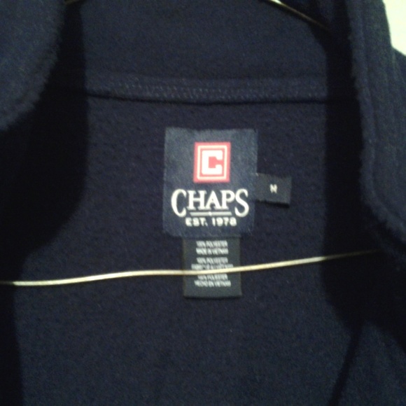 Chaps Polyester Jacket Medium - Picture 2 of 5